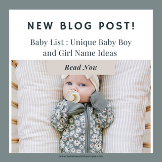 Baby List : Unique Baby Boy and Girl Name Ideas