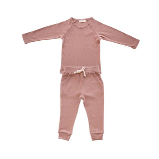 Organic Cotton Lounge Set - Fawn