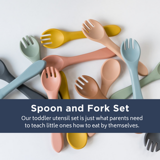 Blush Spoon and Fork Set