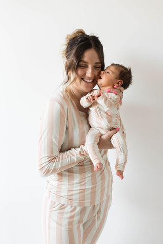 Women's Bamboo Pajamas | Candy  Stripe