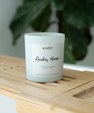 Rainbow Mama Pregnancy Loss Candle