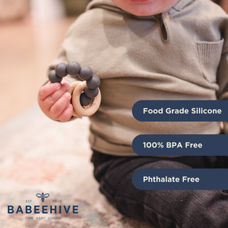 Charcoal Teething Ring