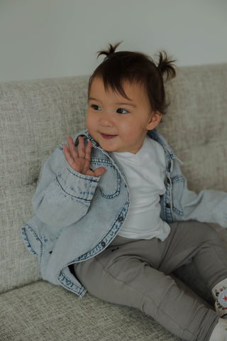 Heritage Denim Shacket | Kids