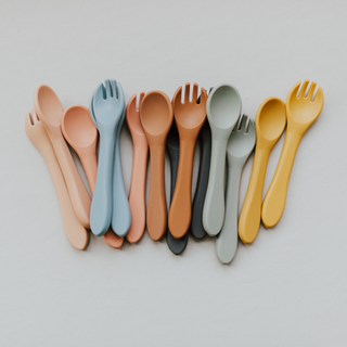 Mustard Spoon and Fork Set