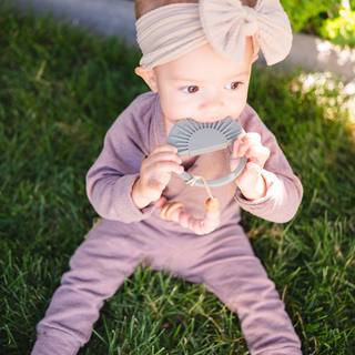 Clay Sunburst Teething Toy