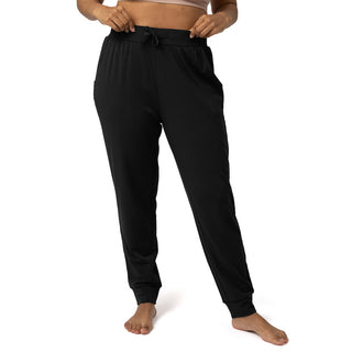 Bamboo Maternity & Postpartum Jogger | Black