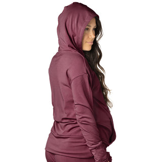 Bamboo Nursing Hoodie | Fig