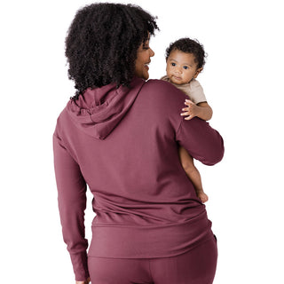 Bamboo Nursing Hoodie | Fig