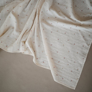 Organic Cotton Muslin Swaddle Blanket