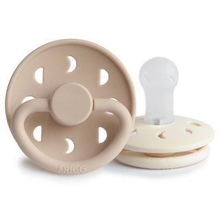 FRIGG Moon Silicone Pacifier 2-Pack