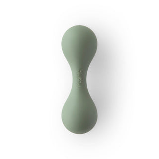 SILICONE BABY RATTLE TOY (DRIED THYME)