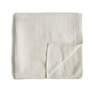 Organic Cotton Muslin Swaddle Blanket