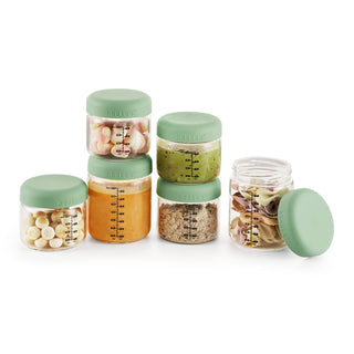 Haakaa Sealed Glass Storage Jar Set