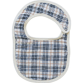 Vintage Plaid Classic Muslin Bib