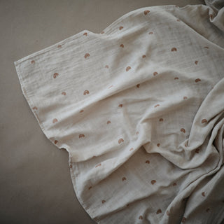 Organic Cotton Muslin Swaddle Blanket