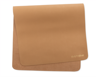 Vegan Leather Changing Mat | Tan