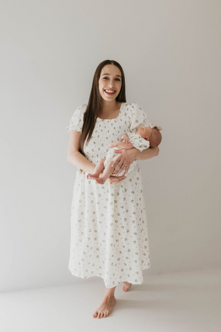 Child & Women's Muslin Dress | Garden Days