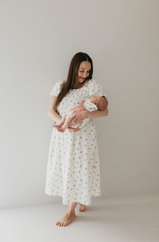 Child & Women's Muslin Dress | Garden Days