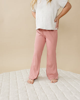 Ribbed Bamboo Flared Leggings - more colors