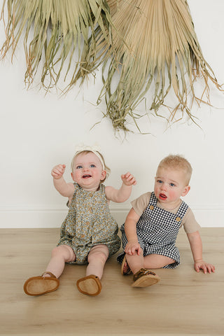 Golden Meadow Bubble Romper