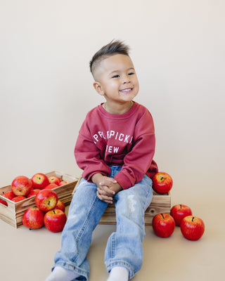 Apple Picking Crew Crewneck Sweatshirt