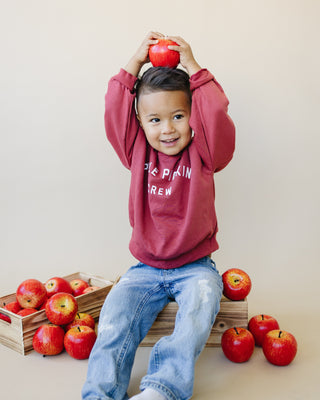 Apple Picking Crew Crewneck Sweatshirt