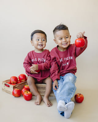 Apple Picking Crew Crewneck Sweatshirt