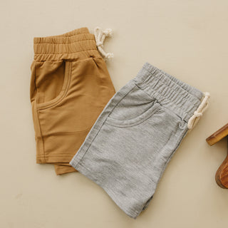 Bamboo Terry Drawstring Shorts