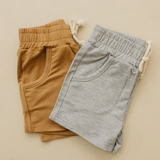 Bamboo Terry Drawstring Shorts