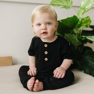 Bamboo Henley Romper