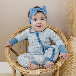 Making Waves Bamboo Zippy Romper