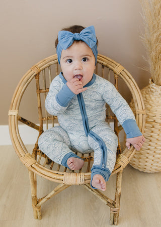 Making Waves Bamboo Zippy Romper