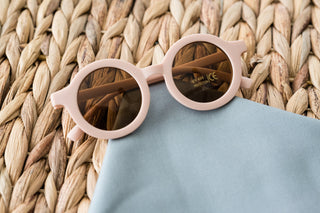 Toddler & Kid Retro Sunglasses - Pink