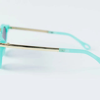 Toddler & Kid Gold Accent Sunglasses - Teal