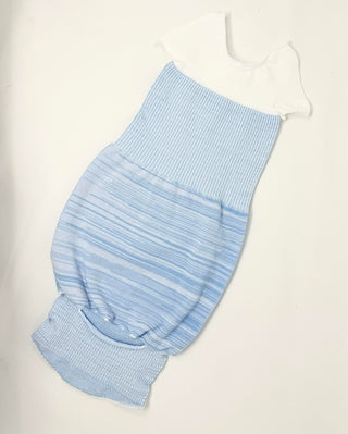 Blue Arms Out™ Short Sleeve Sleep Sack