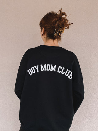 boy mom club crewneck