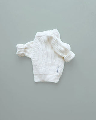 Chunky Knit Sweater | Milk