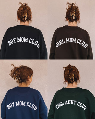 fun mom club crewneck