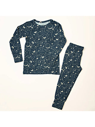 Bamboo Toddler Two-Piece Pajama Constellation