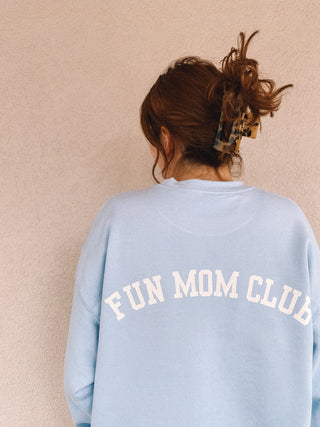 fun mom club crewneck