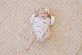 Cozy Cabins Bamboo Bubble Romper