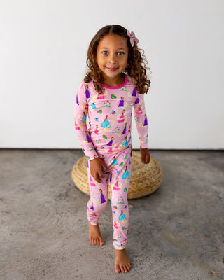 Make Your Own Magic Princesses Long Sleeve Pajama Set (18M-12Y)