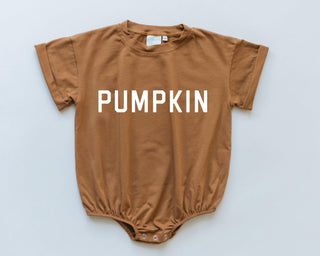 Pumpkin T-Shirt Romper