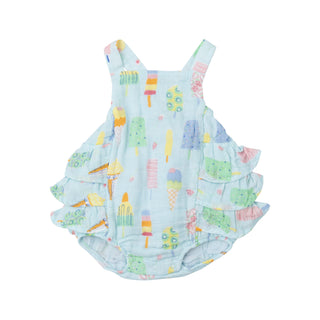 Ruffle Sunsuit - Fruit Dream Popsicles