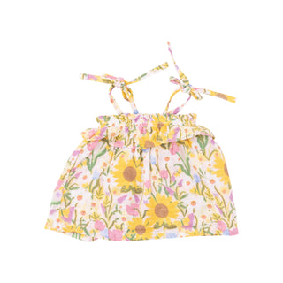 Ruffle Top & Bloomer - Sunflower Dream Floral