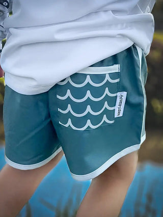 Olive Toddler swim shorts