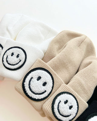 Smiley Beanie | Beige