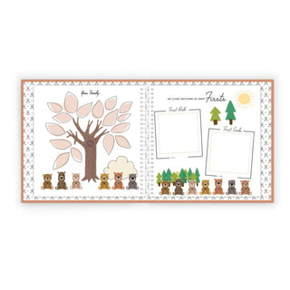 Teddy Bears' Picnic Luxury Memory Baby Book