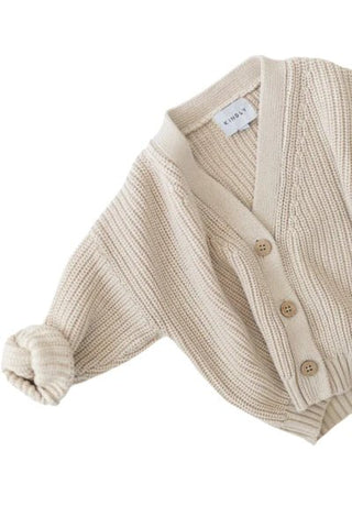 Baby and Toddler Chunky Knit Cardigan - Bella Rose Chic Boutique