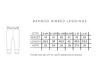 Bamboo Ribbed Leggings (Coffee) - Bella Rose Chic Boutique | Newborn to 5T--Remi & Rae Co